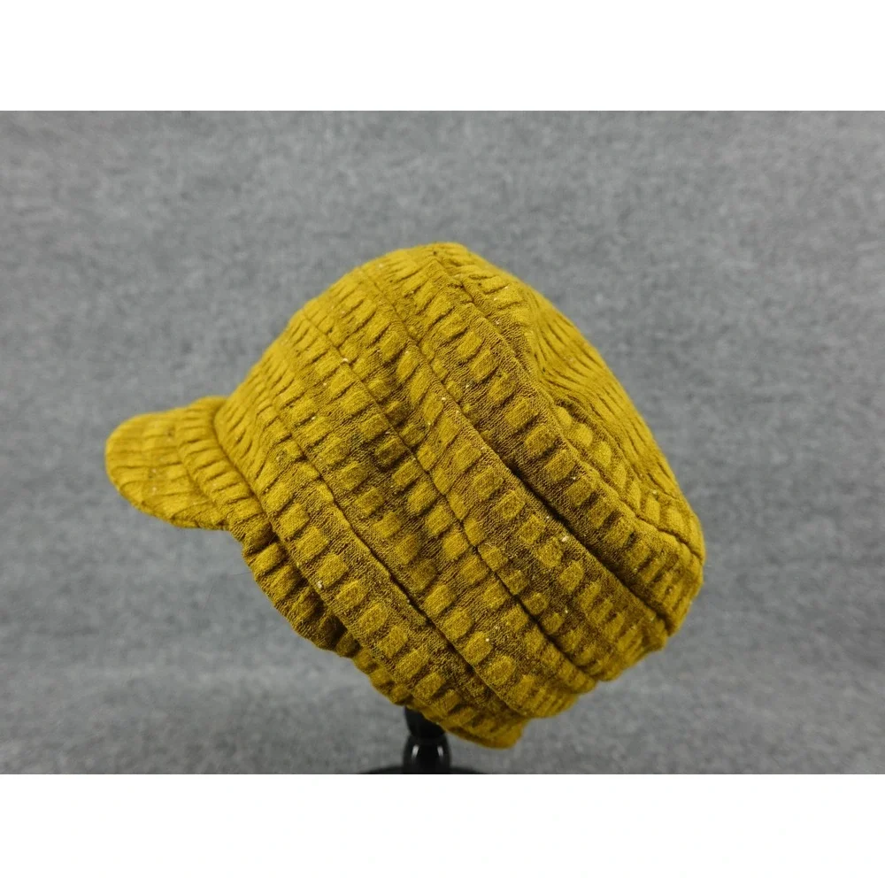 Studio Toms Twits Insolence Effecter Newsboy Hat Large‎ Mustard Yellow Excellent